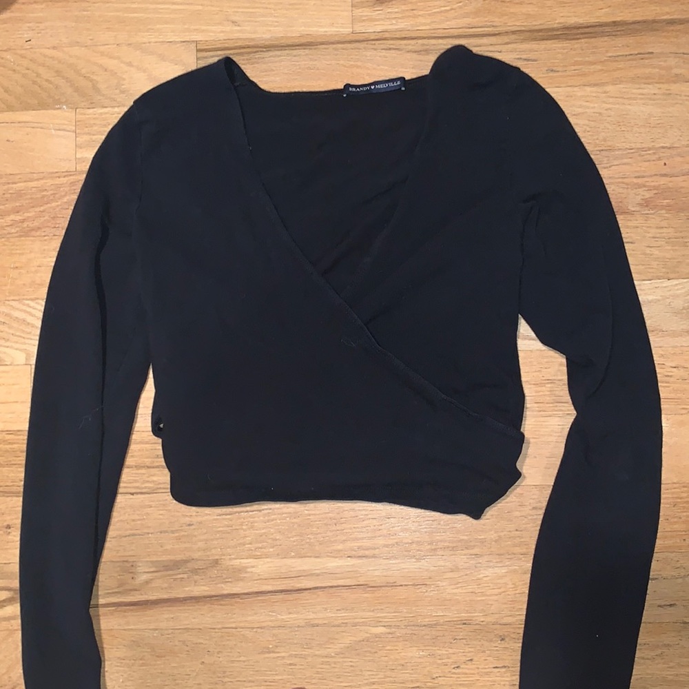 Brandy Melville wrap top.